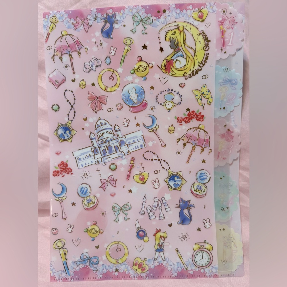 🆕 Sailor Moon Authentic Japanese File Folder